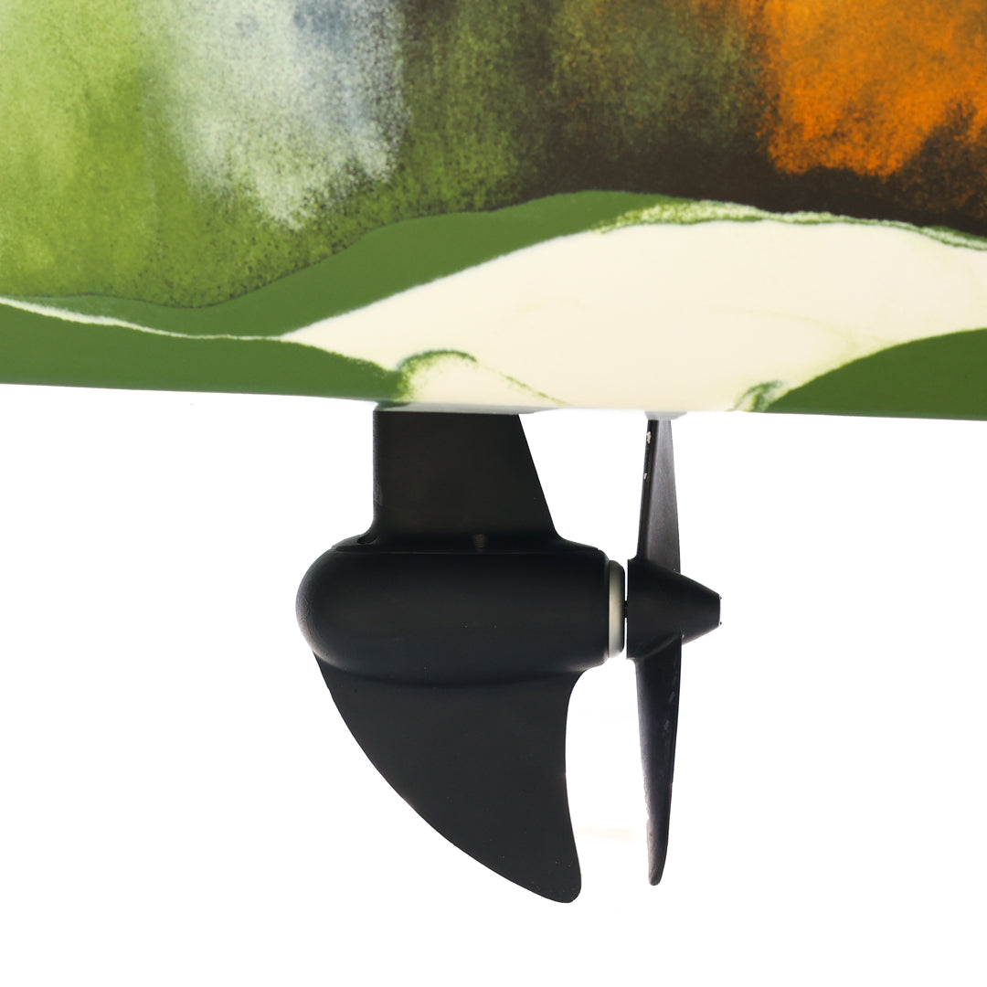 Harman Balıkçı Kanosu Yeşil Beyaz Turuncu