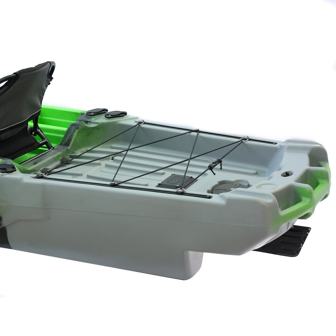 Harman Balıkçı Kanosu Yeşil Gri Siyah