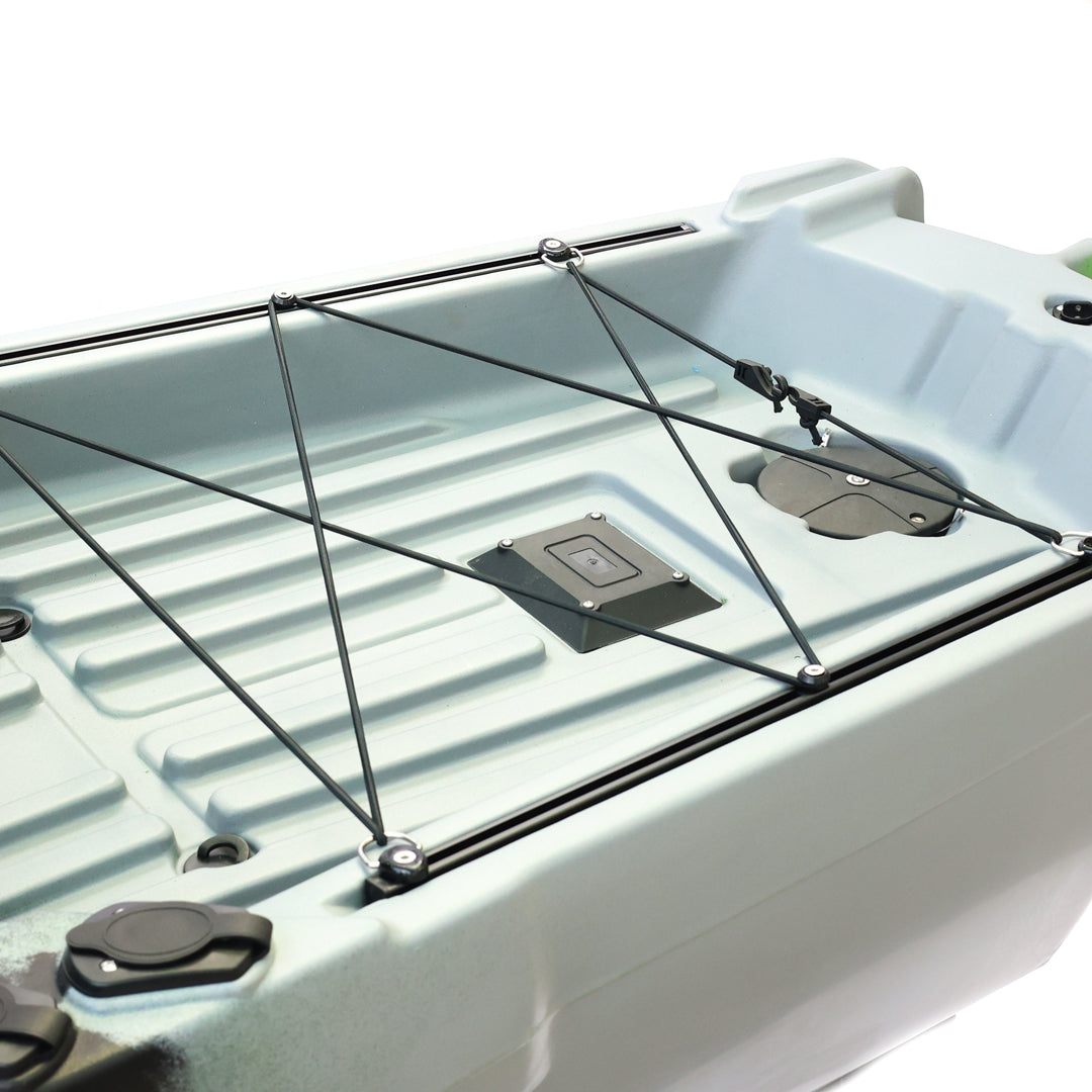 Harman Balıkçı Kanosu Yeşil Gri Siyah