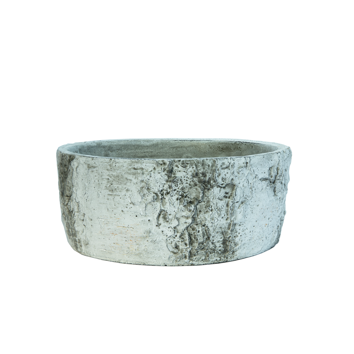 Huş Saksı Büyük Boy Gri