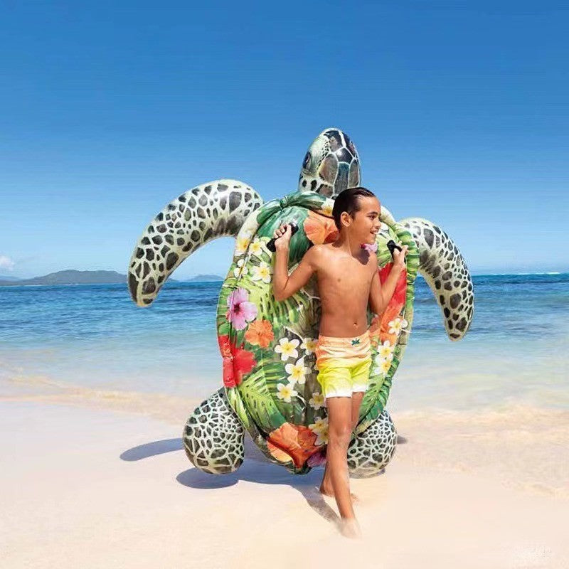 Intex Desenli Şişme Kaplumbağa Deniz Yatağı