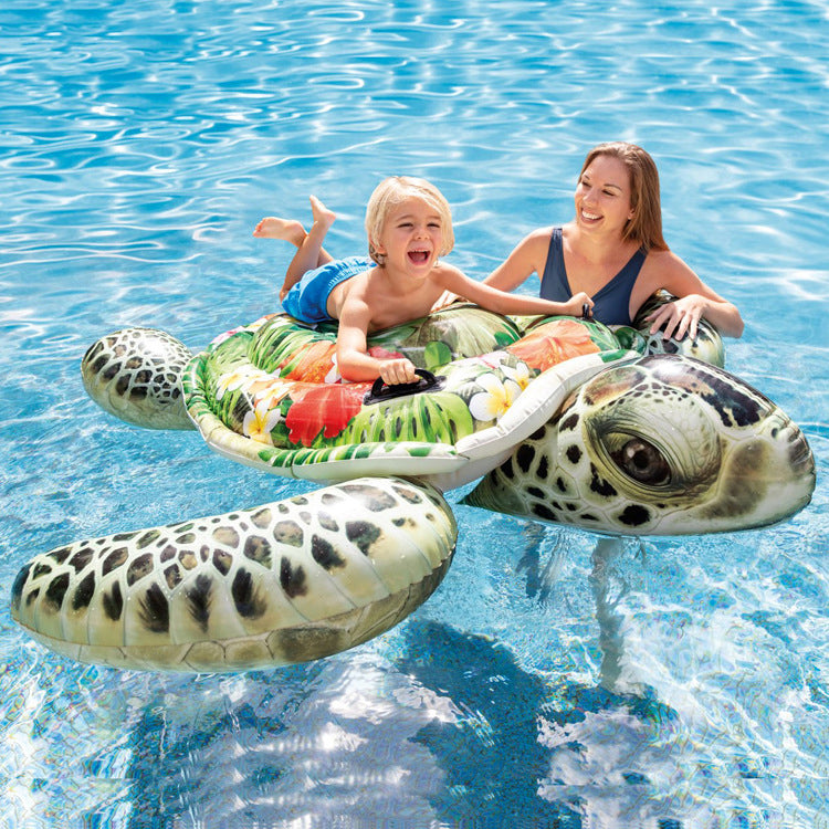 Intex Desenli Şişme Kaplumbağa Deniz Yatağı