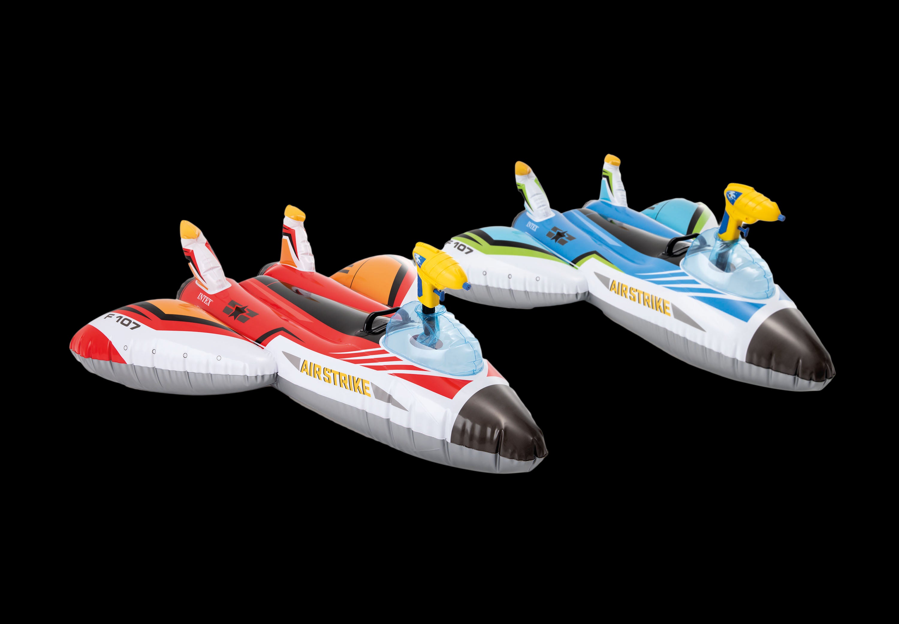 Intex Kırmızı Şişme Savaş Uçağı Deniz Oyuncağı