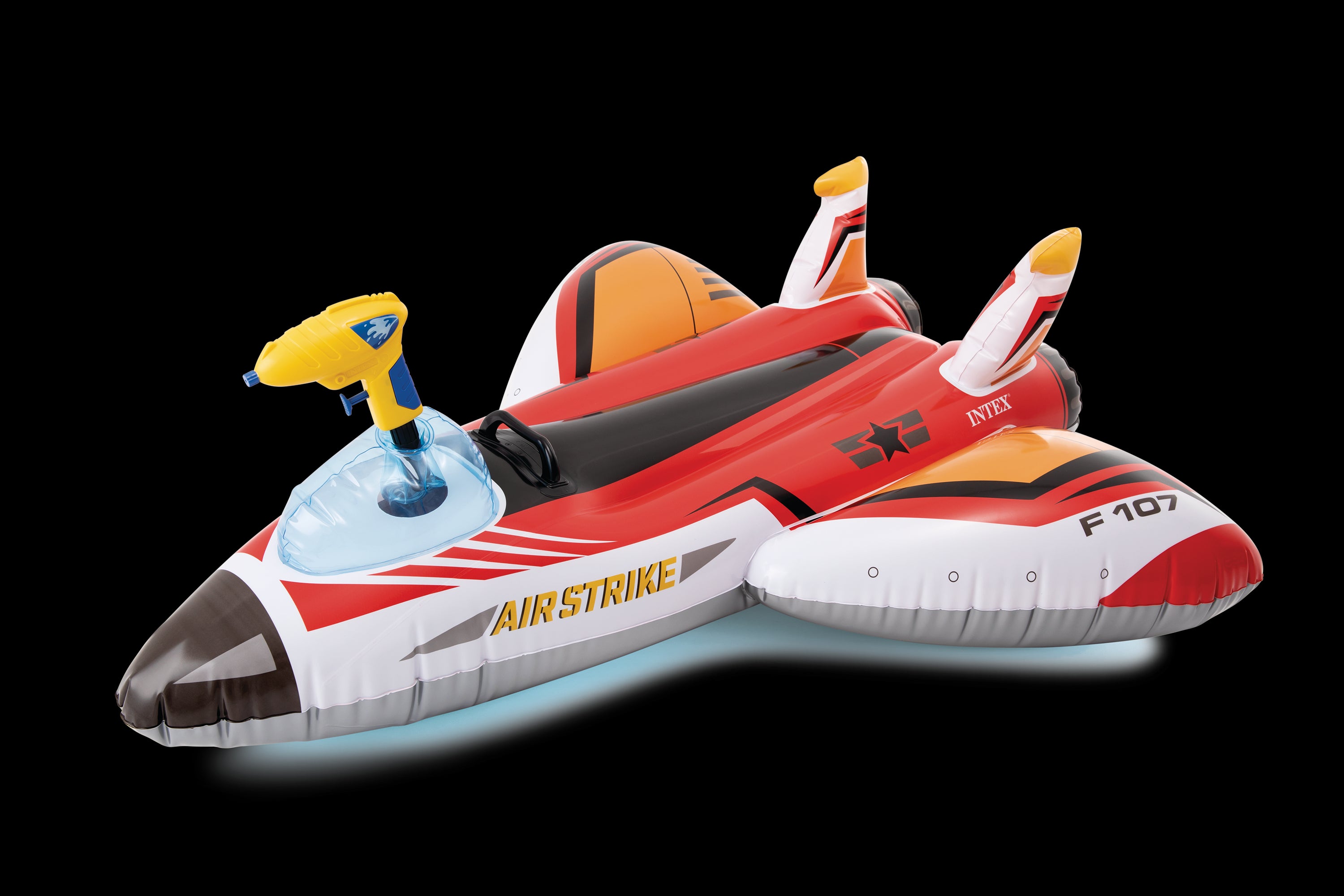 Intex Kırmızı Şişme Savaş Uçağı Deniz Oyuncağı
