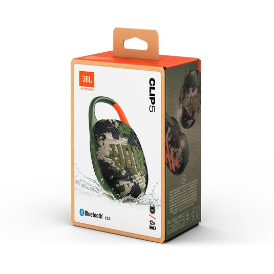 JBL Clip 5 Taşınabilir Bluetooth Hoparlör Kamuflaj