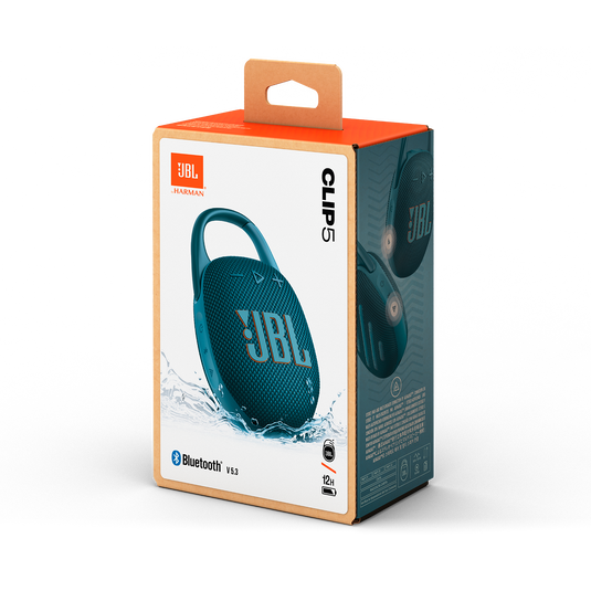 JBL Clip 5 Taşınabilir Bluetooth Hoparlör Mavi