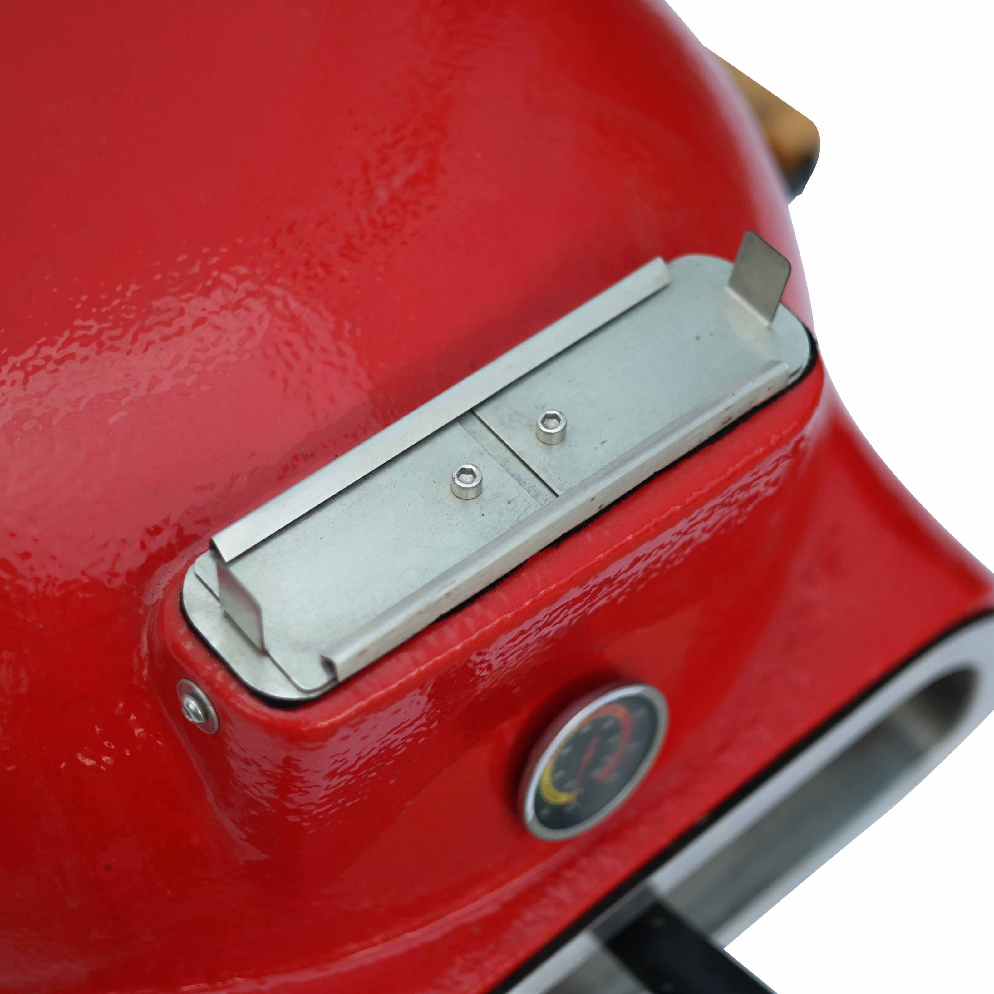 Kamado Pizza Fırını Kırmızı