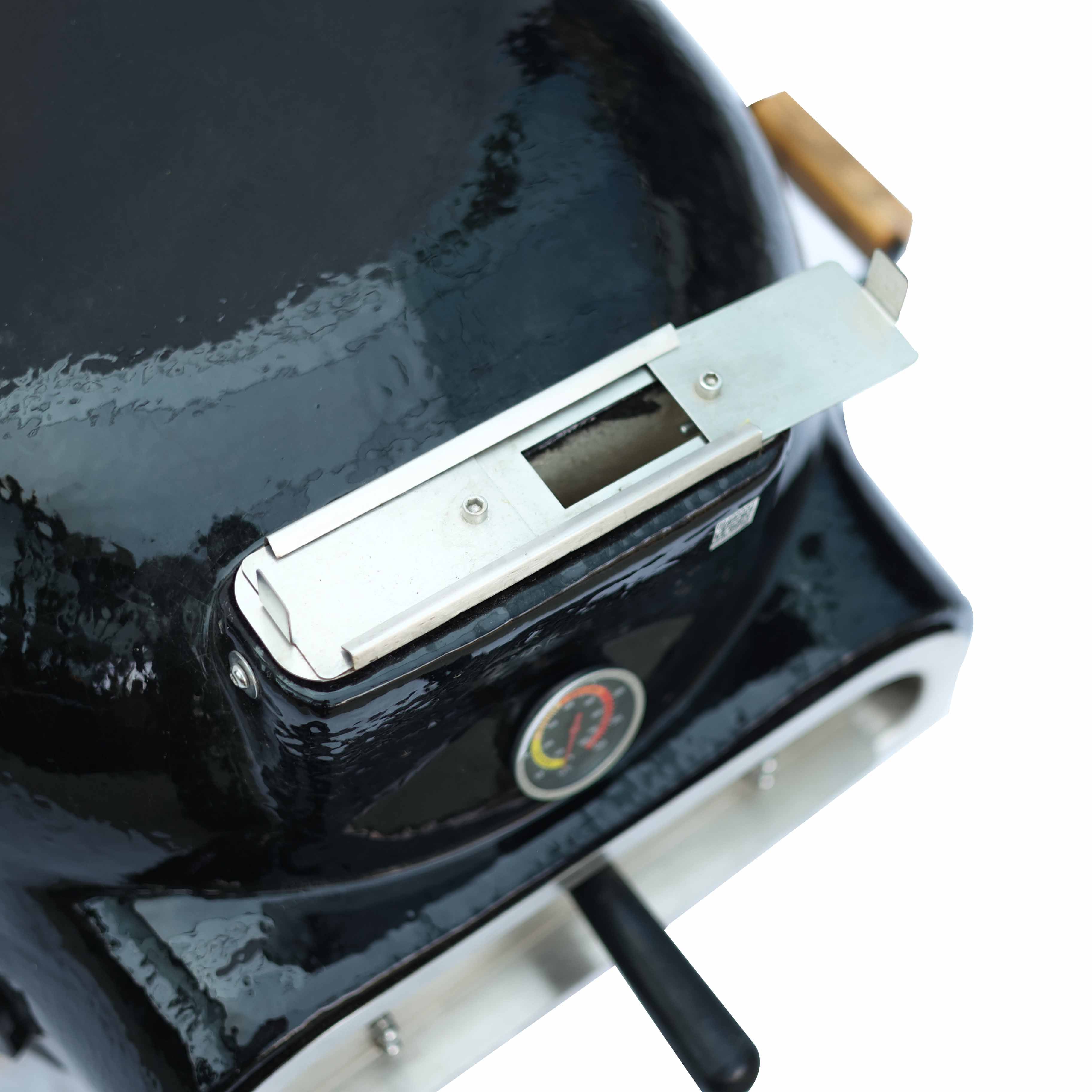 Kamado Pizza Fırını Siyah