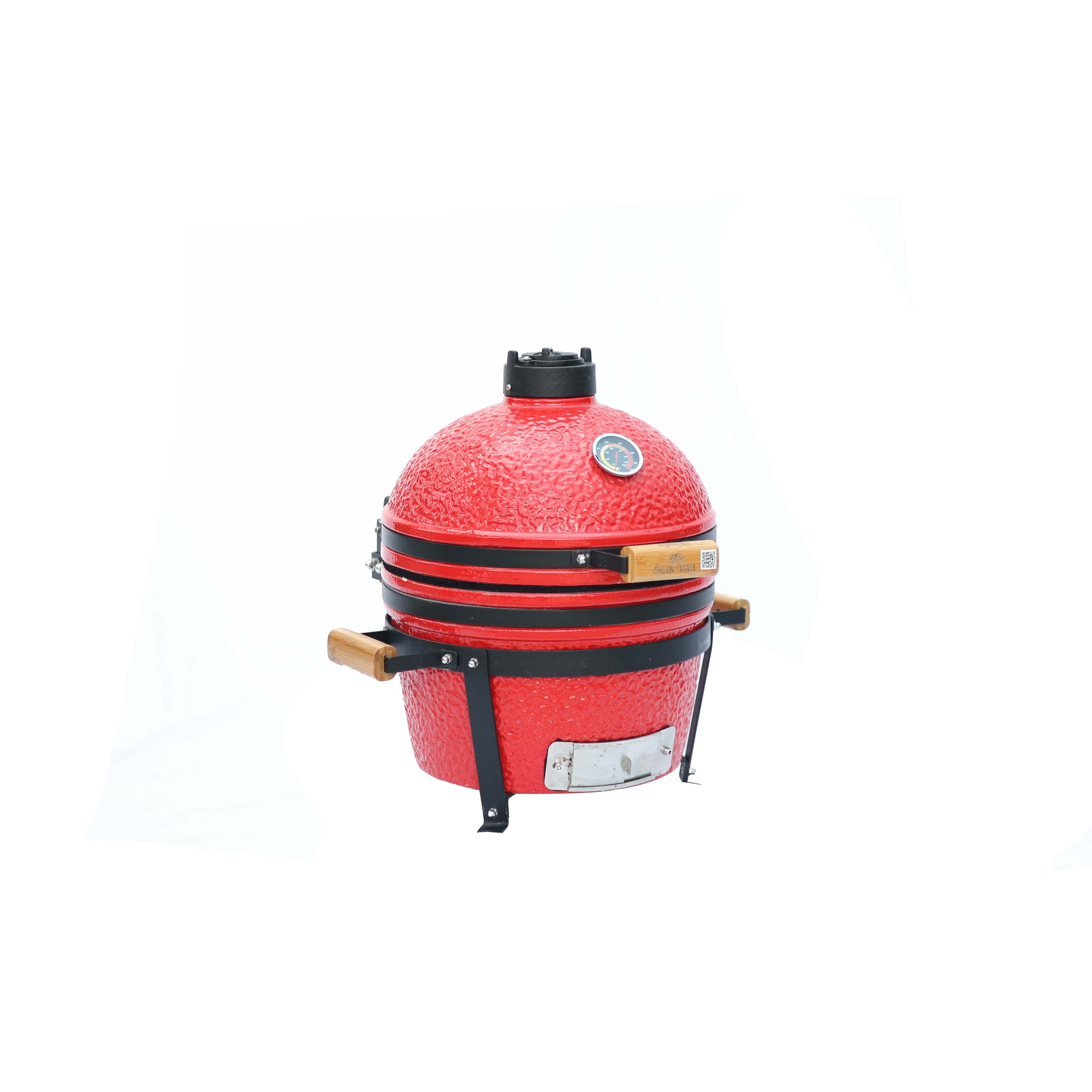 Kamado Seramik Mangal 40 cm Kırmızı