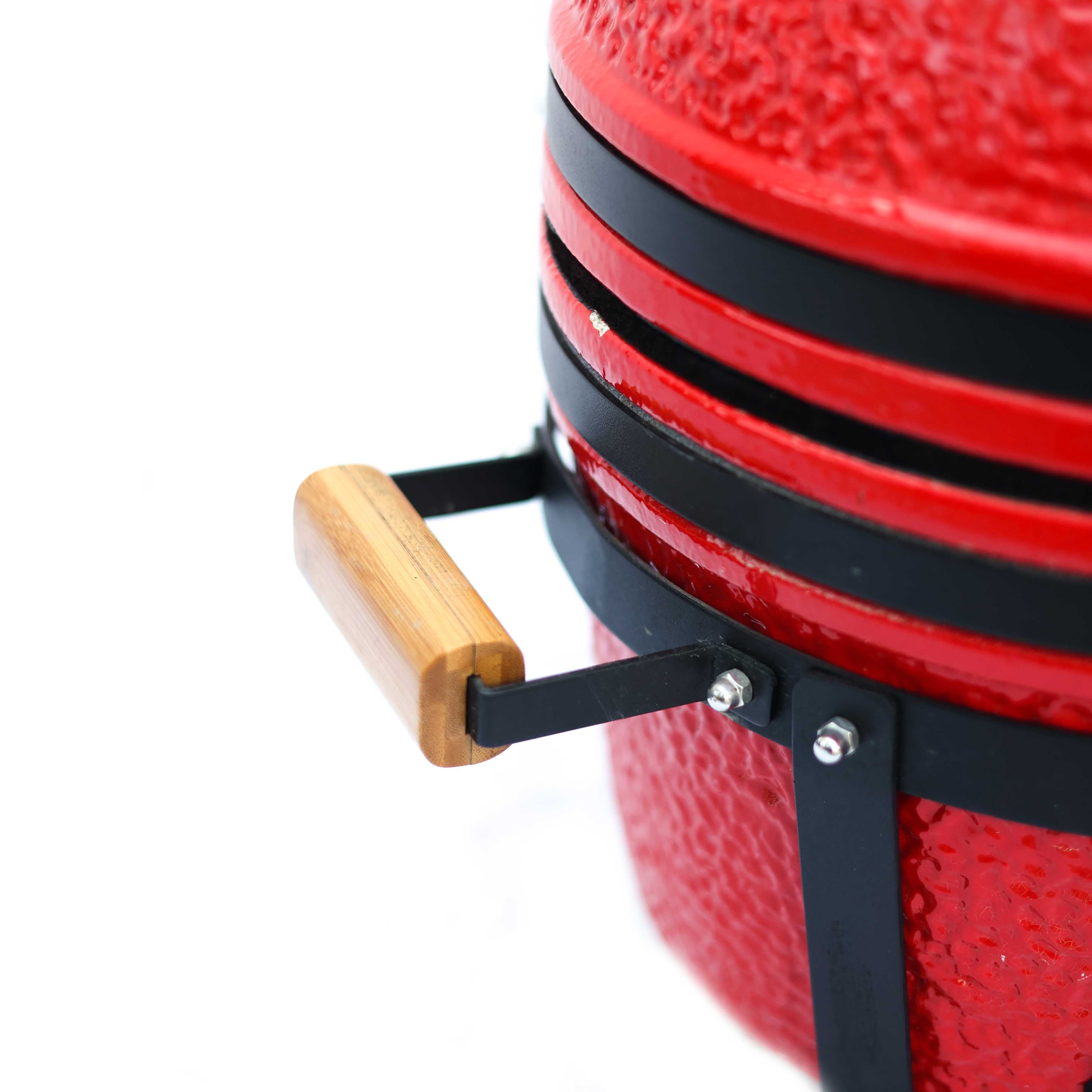 Kamado Seramik Mangal 40 cm Kırmızı