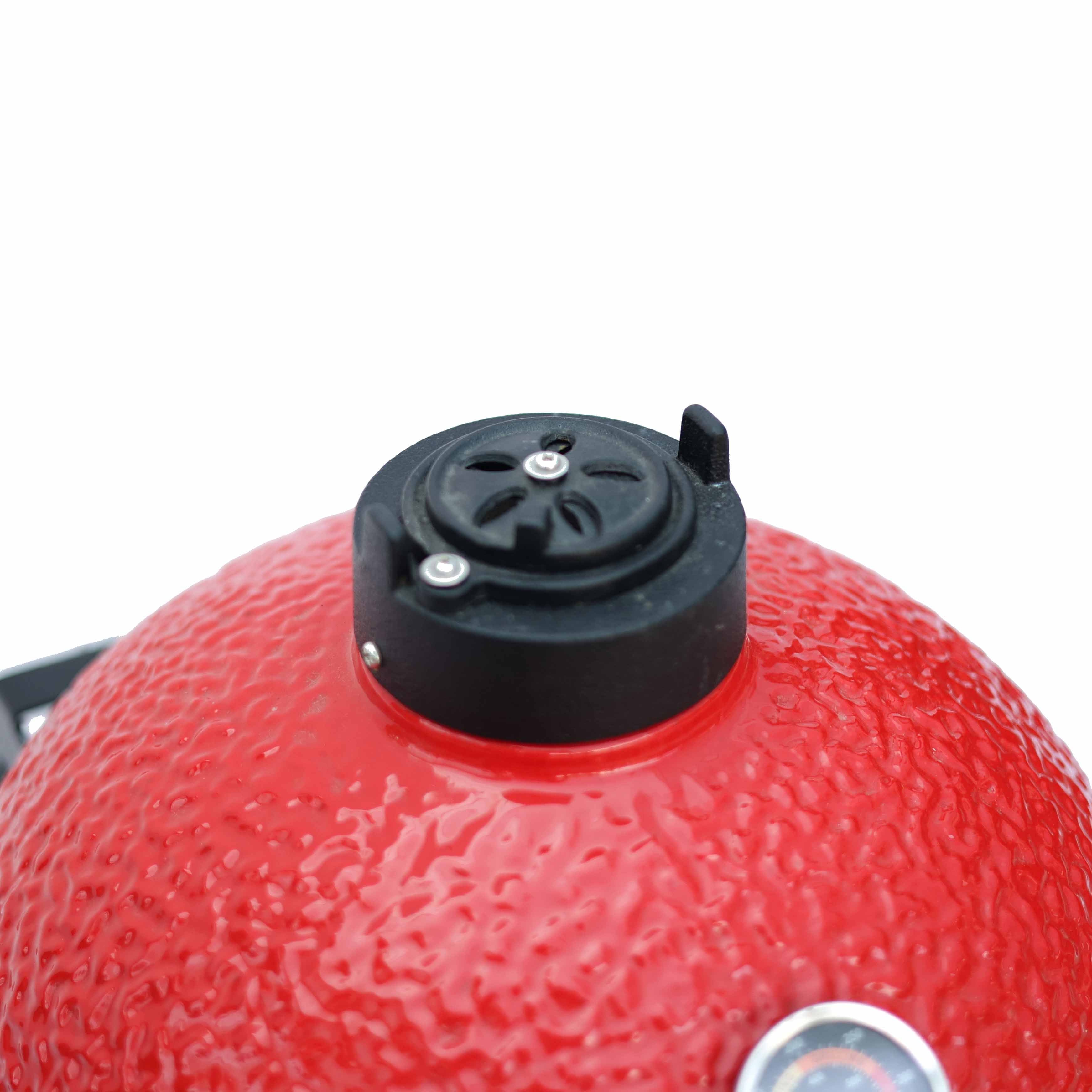 Kamado Seramik Mangal 40 cm Kırmızı