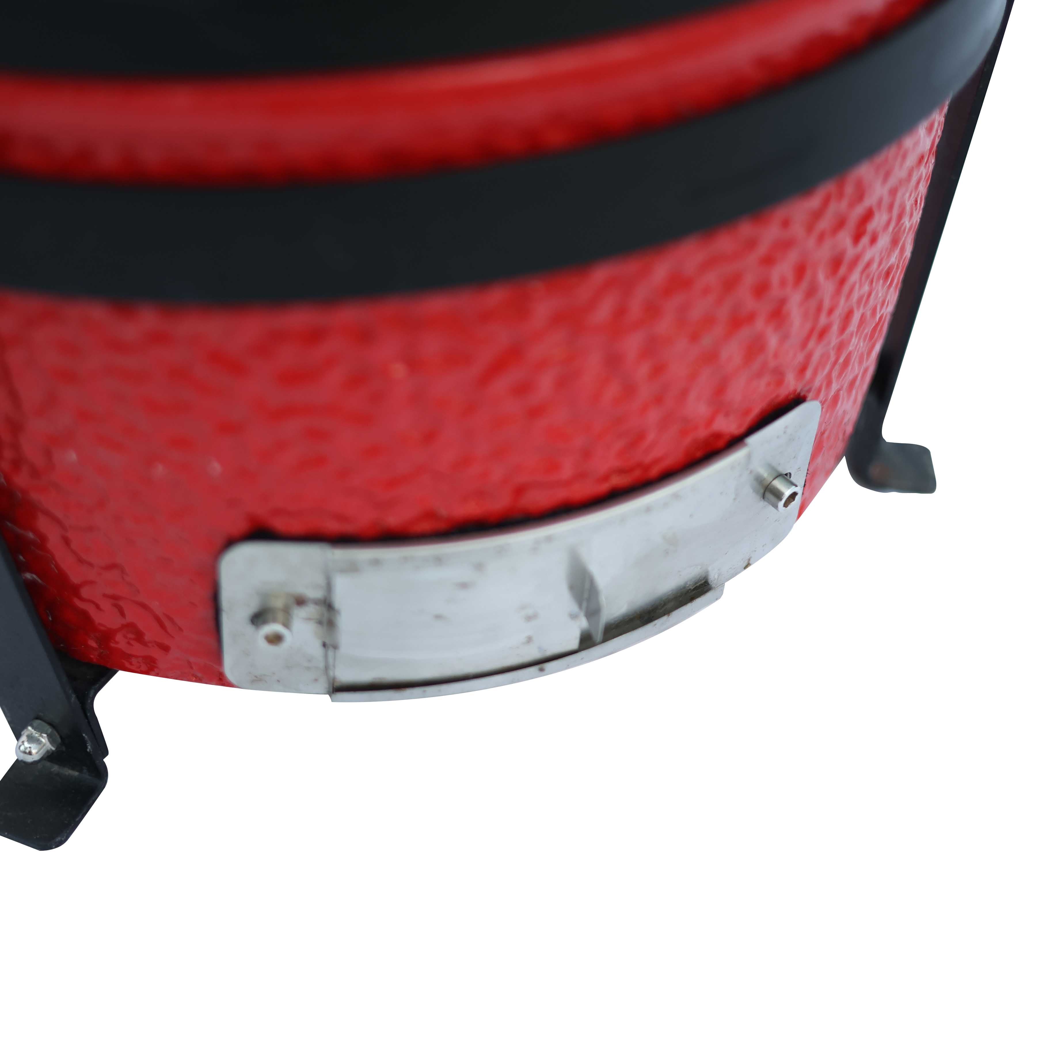 Kamado Seramik Mangal 40 cm Kırmızı