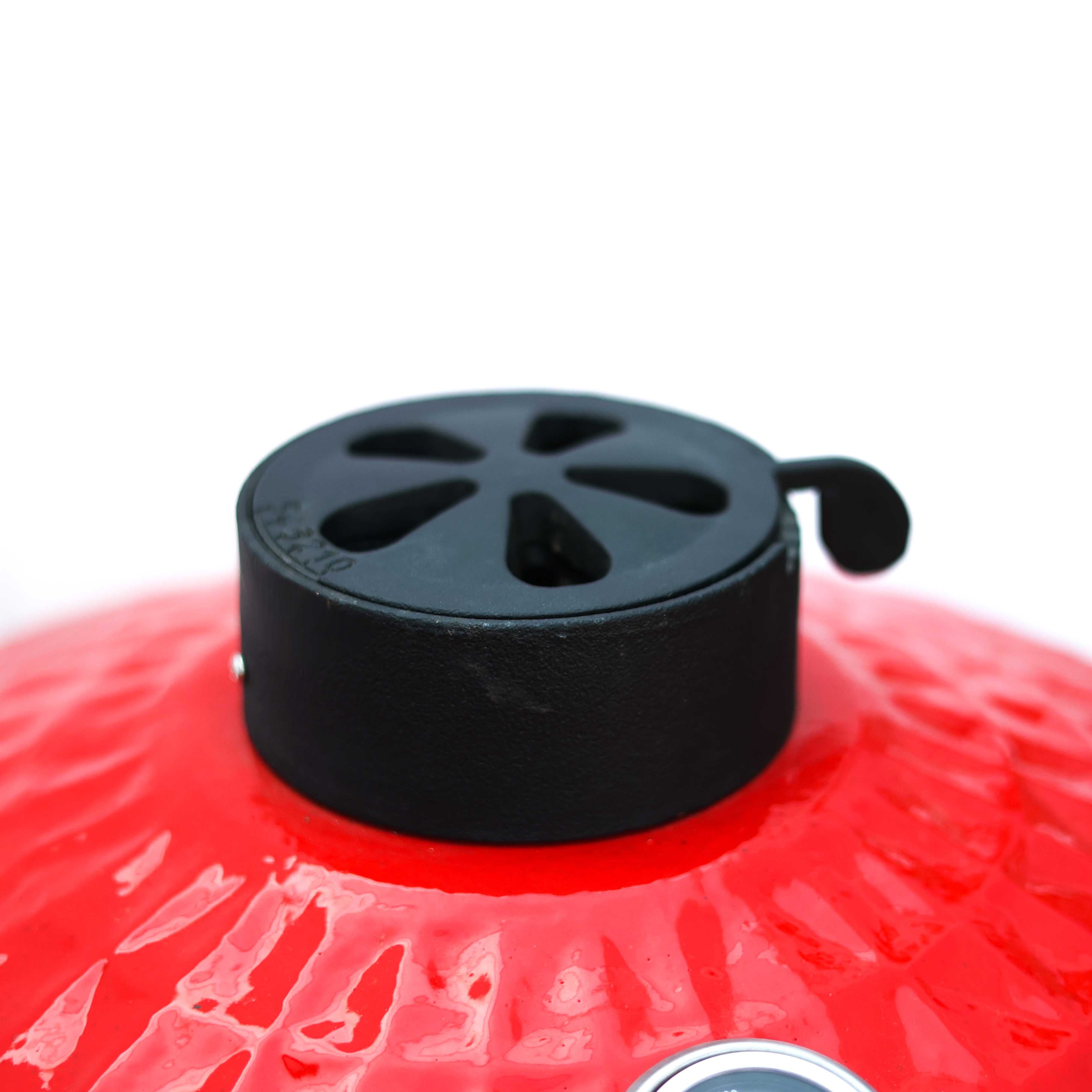 Kamado Seramik Mangal 61 cm Kırmızı