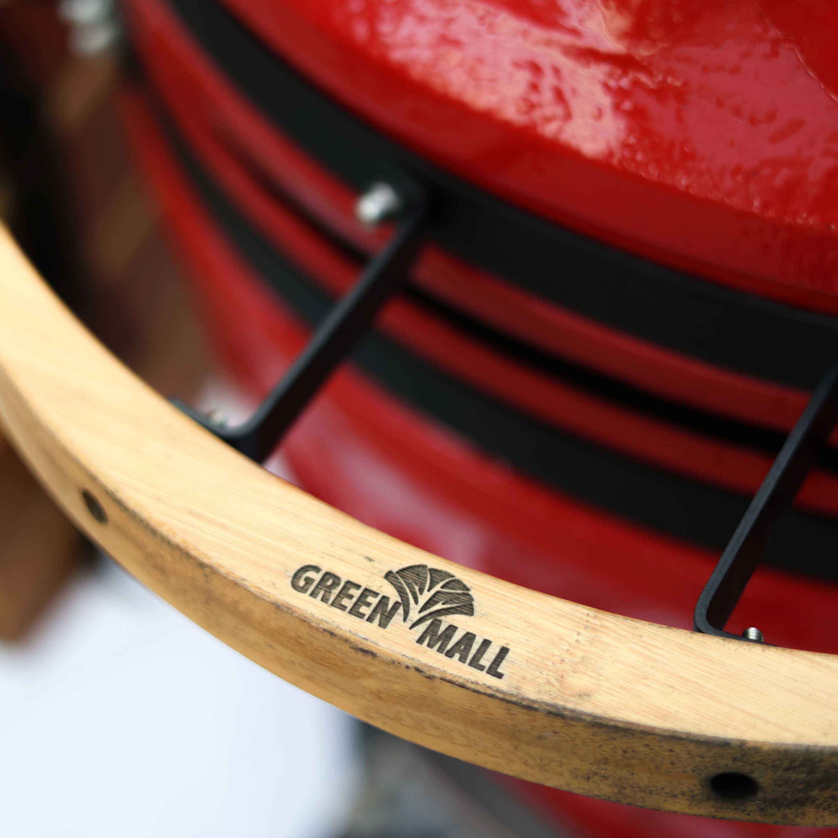 Kamado Seramik Mangal 61 cm Kırmızı