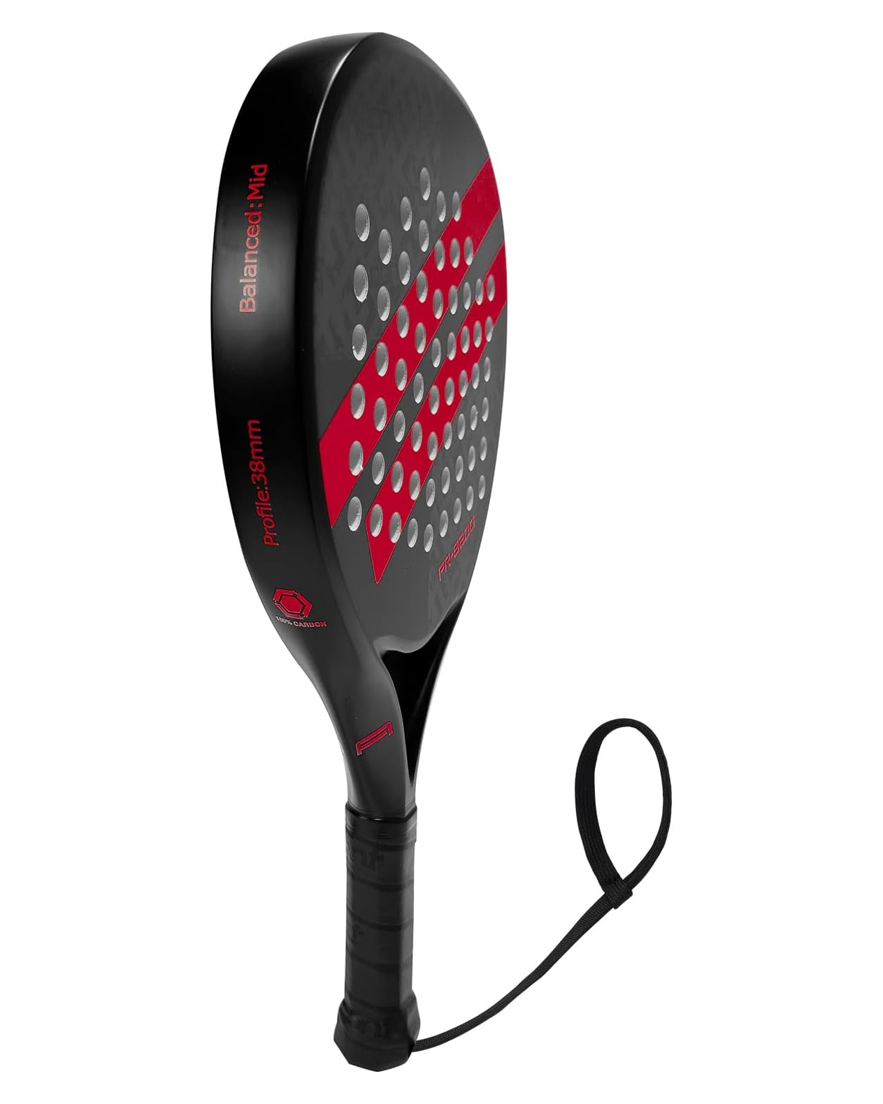 Karbon Fiber Padel Raketi – Kırmızı