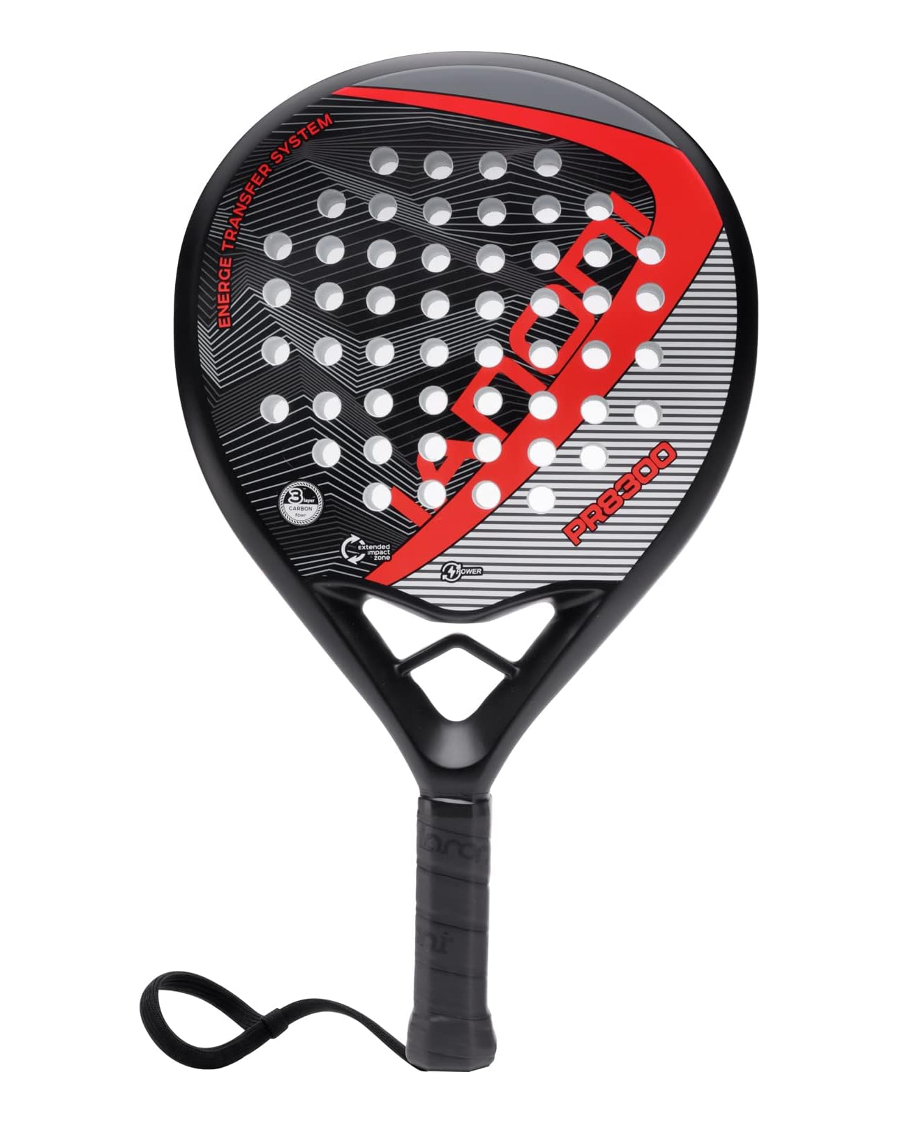 Karbon Fiber Padel Raketi – Kırmızı