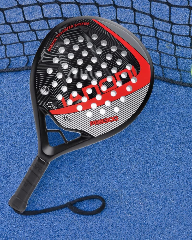 Karbon Fiber Padel Raketi – Kırmızı