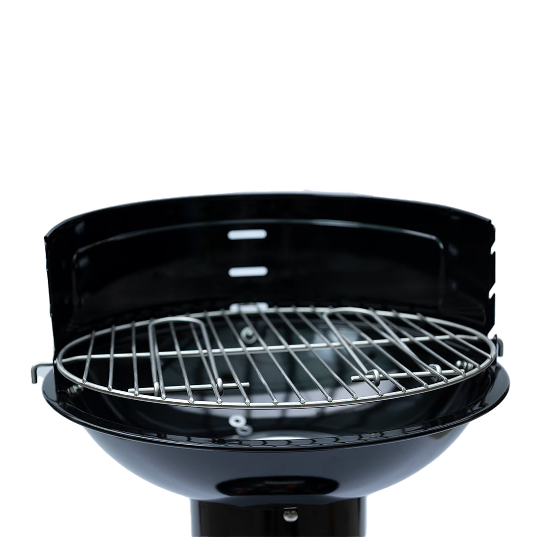 Loewy 40 Siyah Emaye Kömürlü Mangal/Barbekü