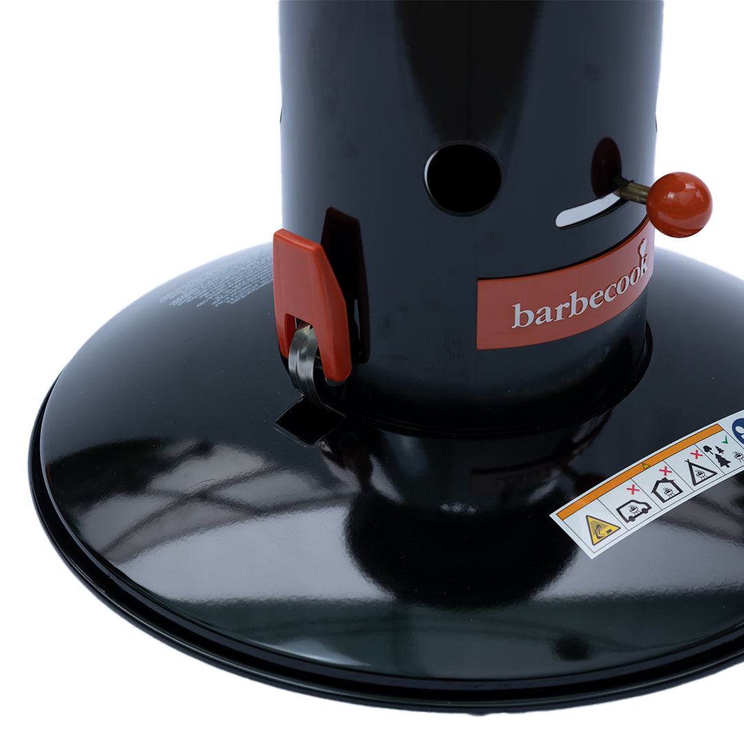 Loewy 40 Siyah Emaye Kömürlü Mangal/Barbekü