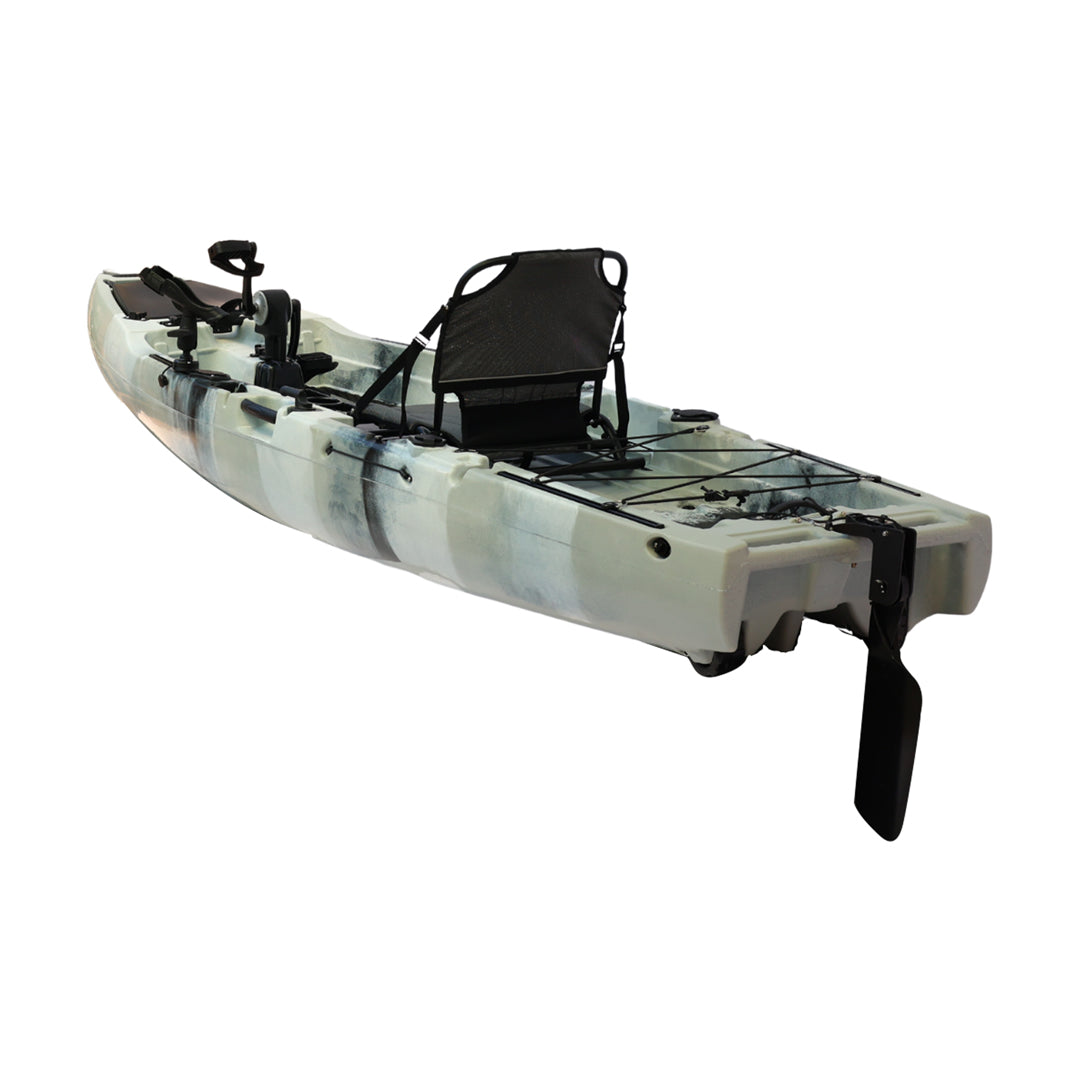 Marius Balıkçı Kanosu Beyaz Gri Siyah