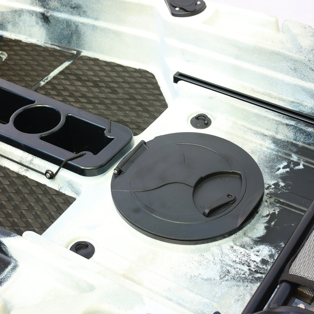 Marius Balıkçı Kanosu Beyaz Gri Siyah