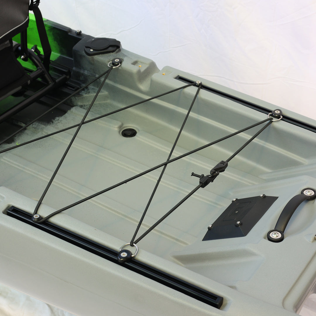 Marius Balıkçı Kanosu Gri Yeşil Siyah