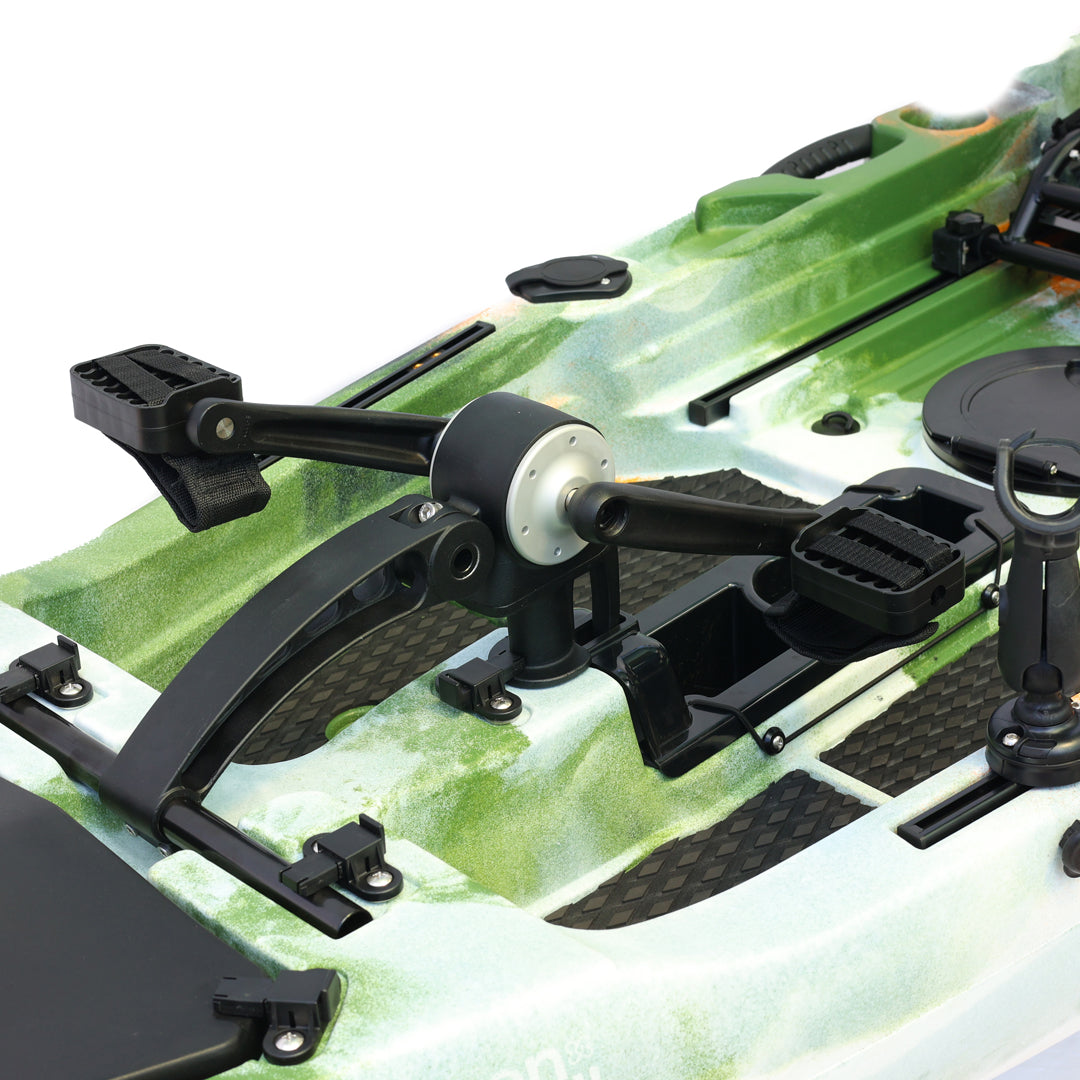 Marius Balıkçı Kanosu Yeşil Beyaz Turuncu