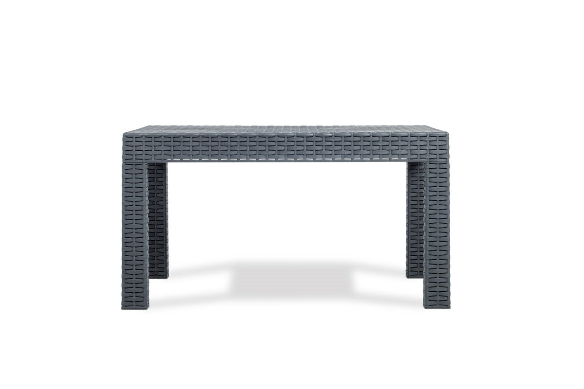 Matilde 5 Kişilik Rattan Siyah Oturma Grubu