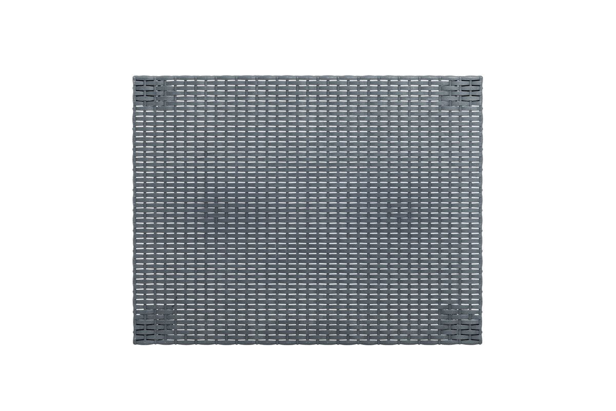 Matilde 5 Kişilik Rattan Siyah Oturma Grubu