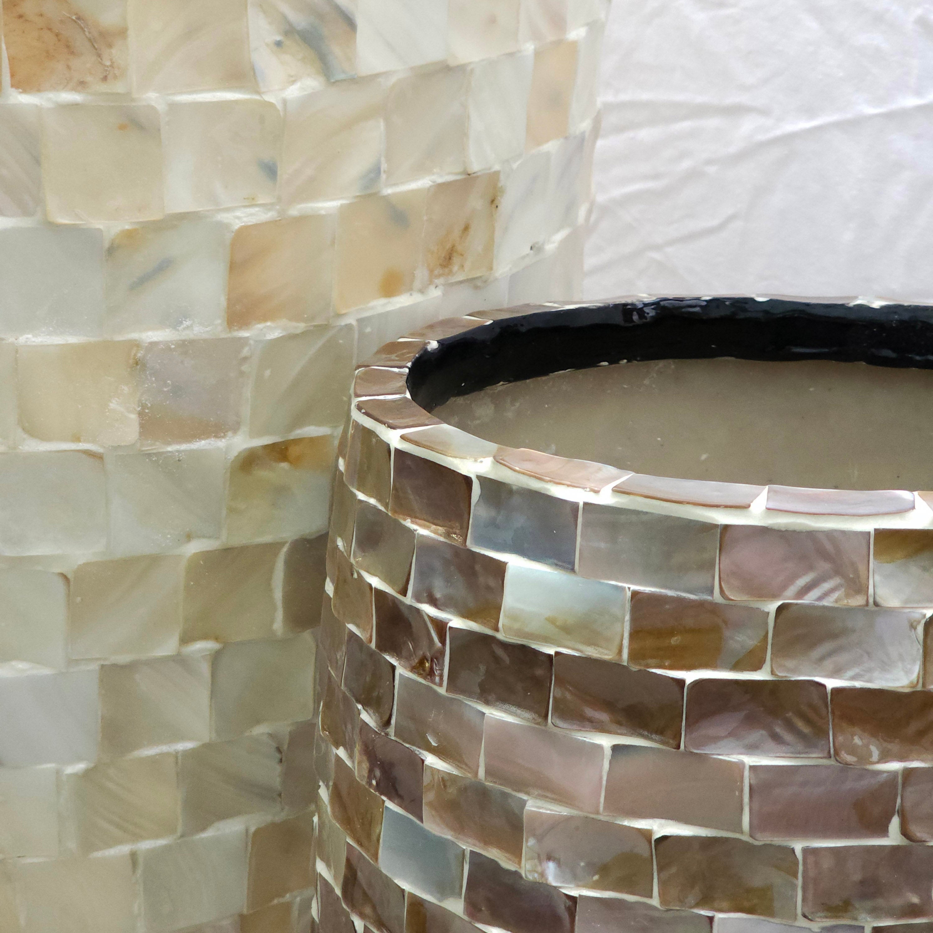 Mercan Saksı Kahverengi