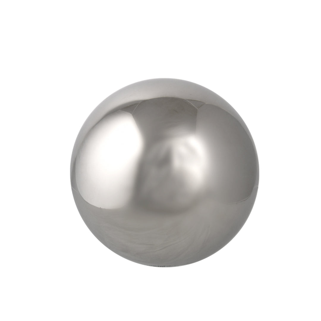 Metal Ayna Top L Gümüş