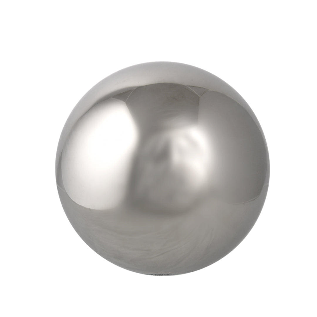 Metal Ayna Top XL Gümüş