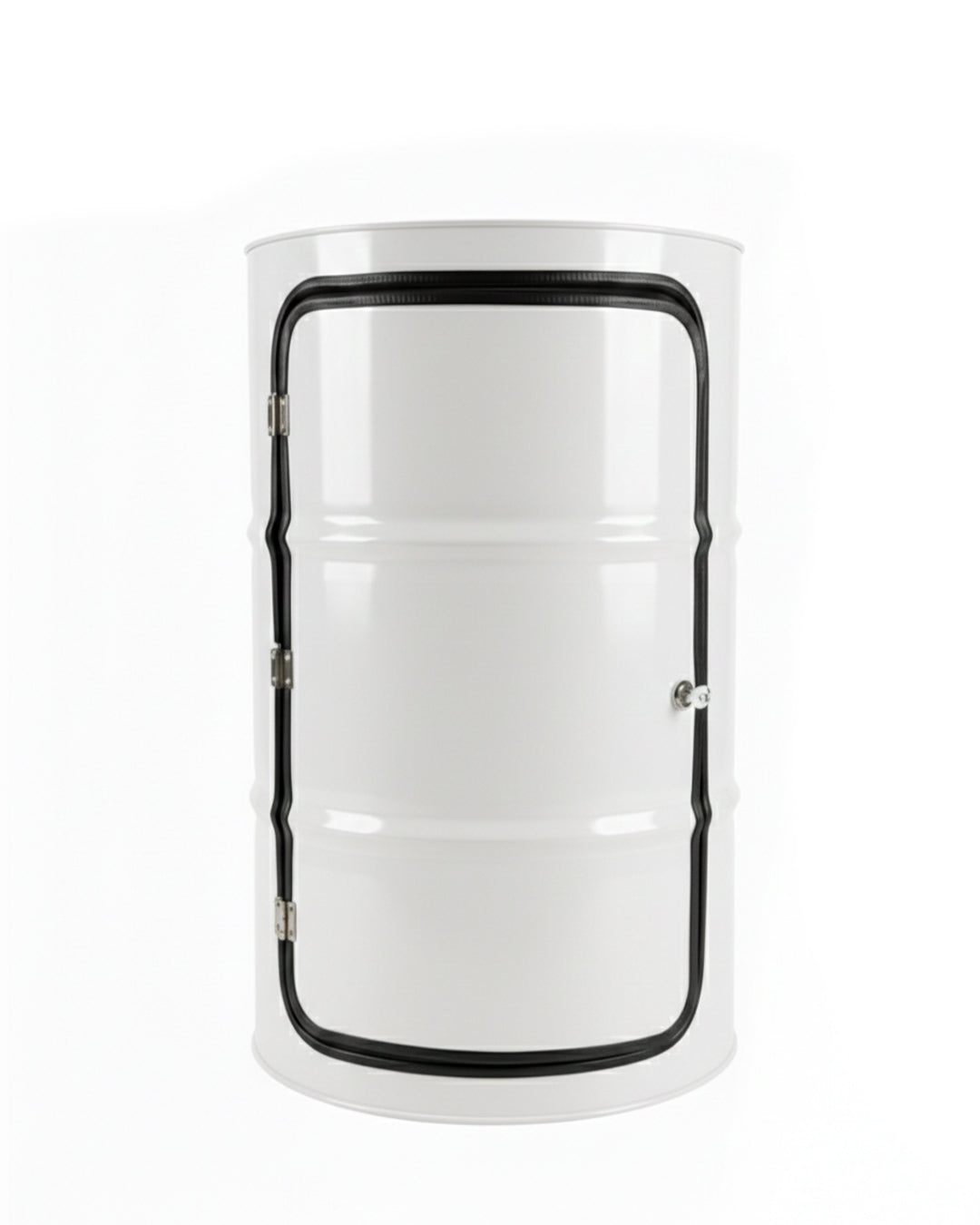 Metal Varil Dolap Beyaz