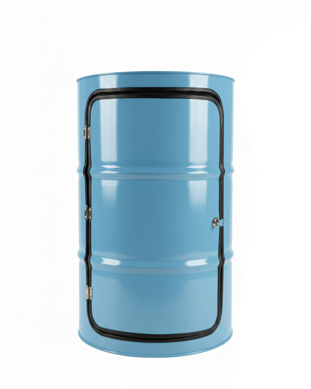 Metal Varil Dolap Mavi