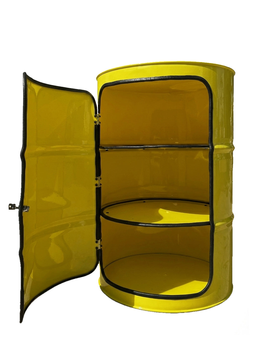 Metal Varil Dolap Sarı