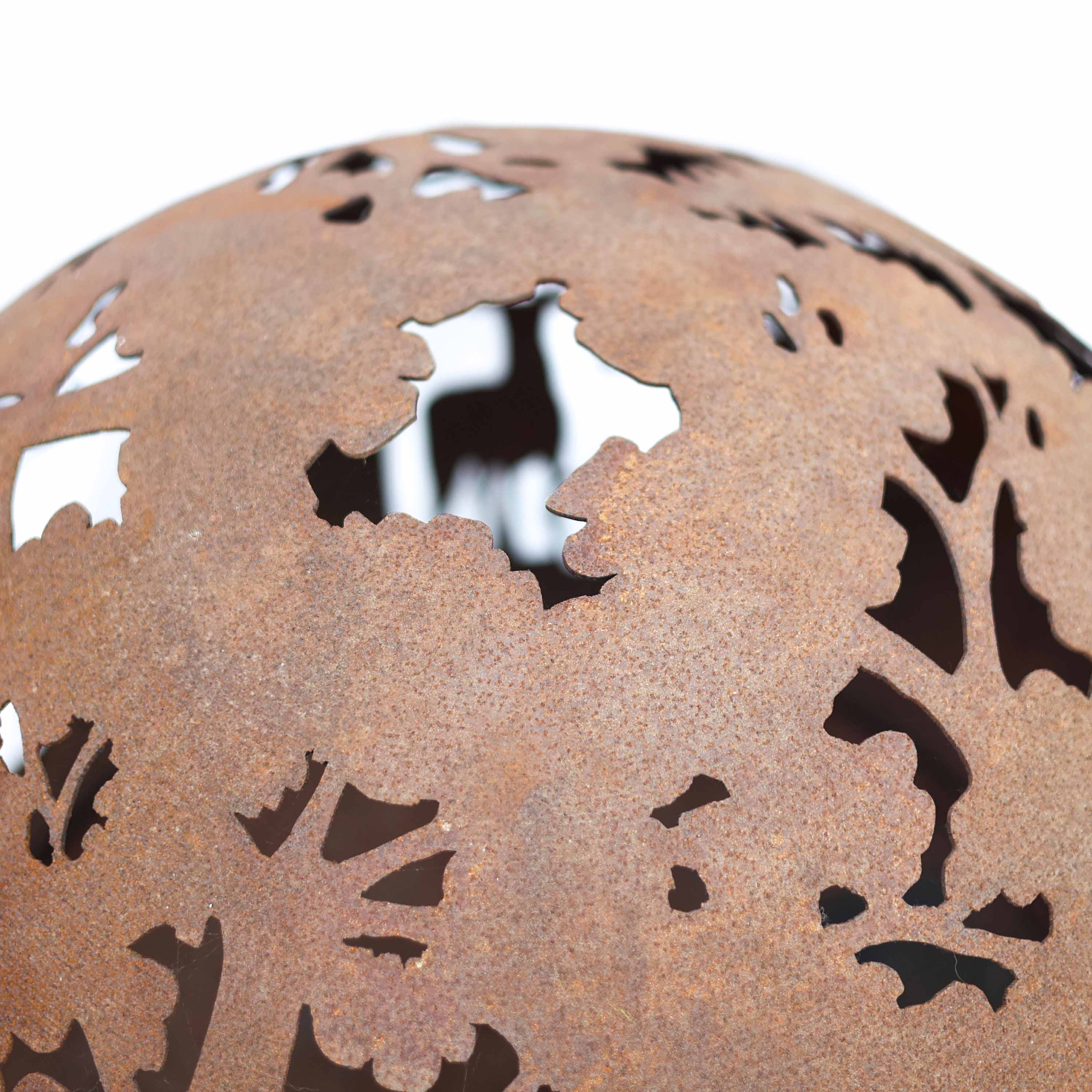 Molle Ateş Çukuru Lazer Kesim Corten