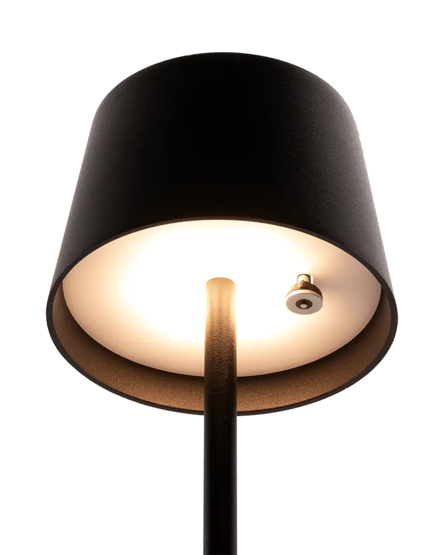 Monte-Carlo Mini Kablosuz Şarjlı Masa Lambası – Siyah