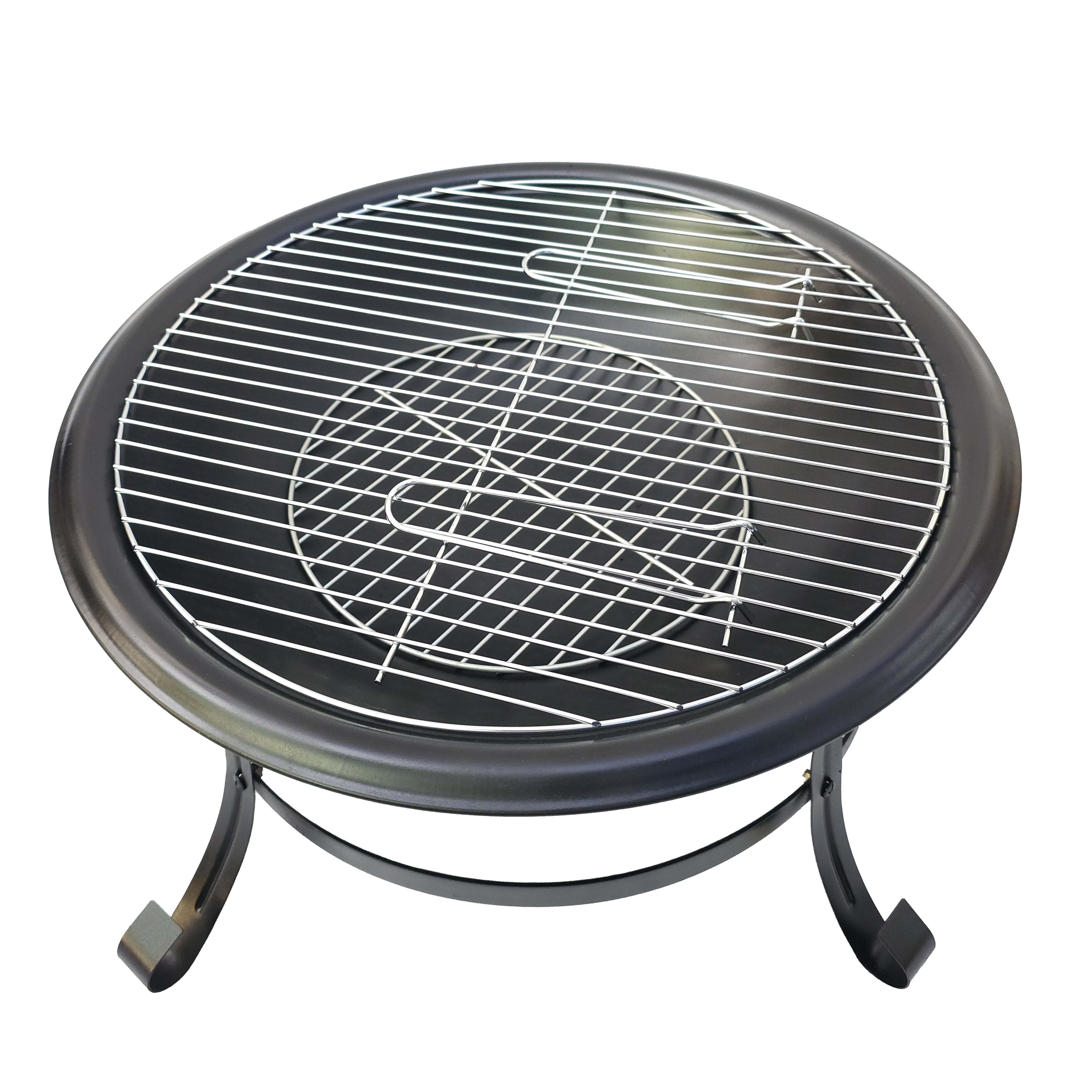 Nysa Bahçe Şöminesi Siyah