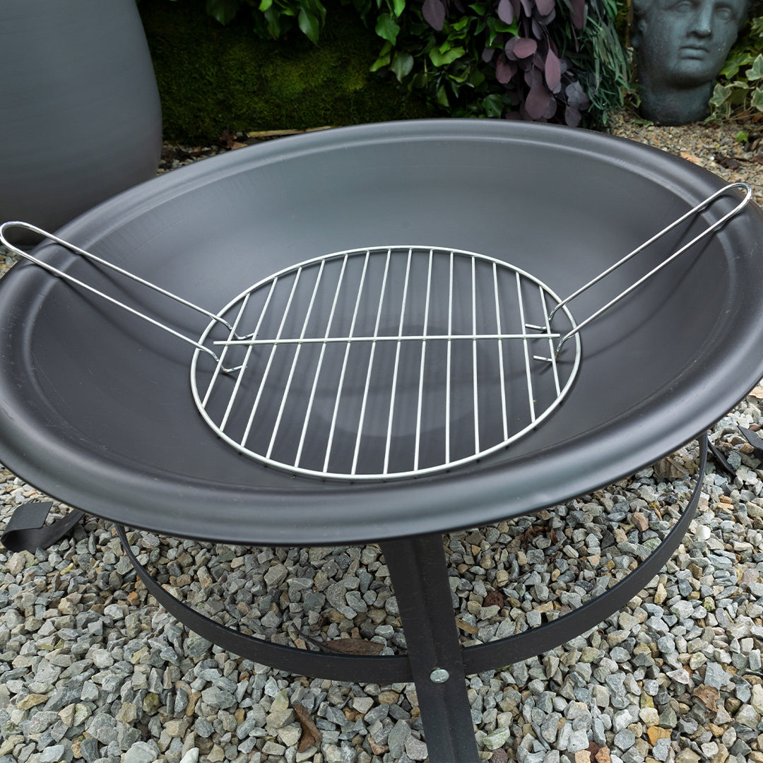 Nysa Bahçe Şöminesi Siyah