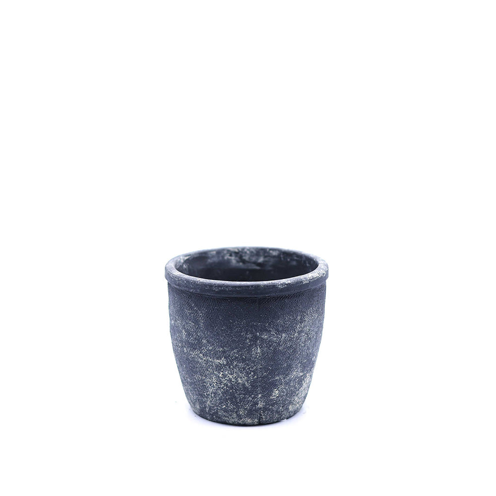 Olven Saksı Orta Boy Antrasit