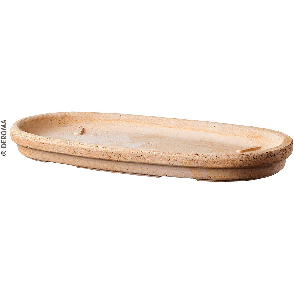 Ovale Etrusco Toprak Saksı Terracota