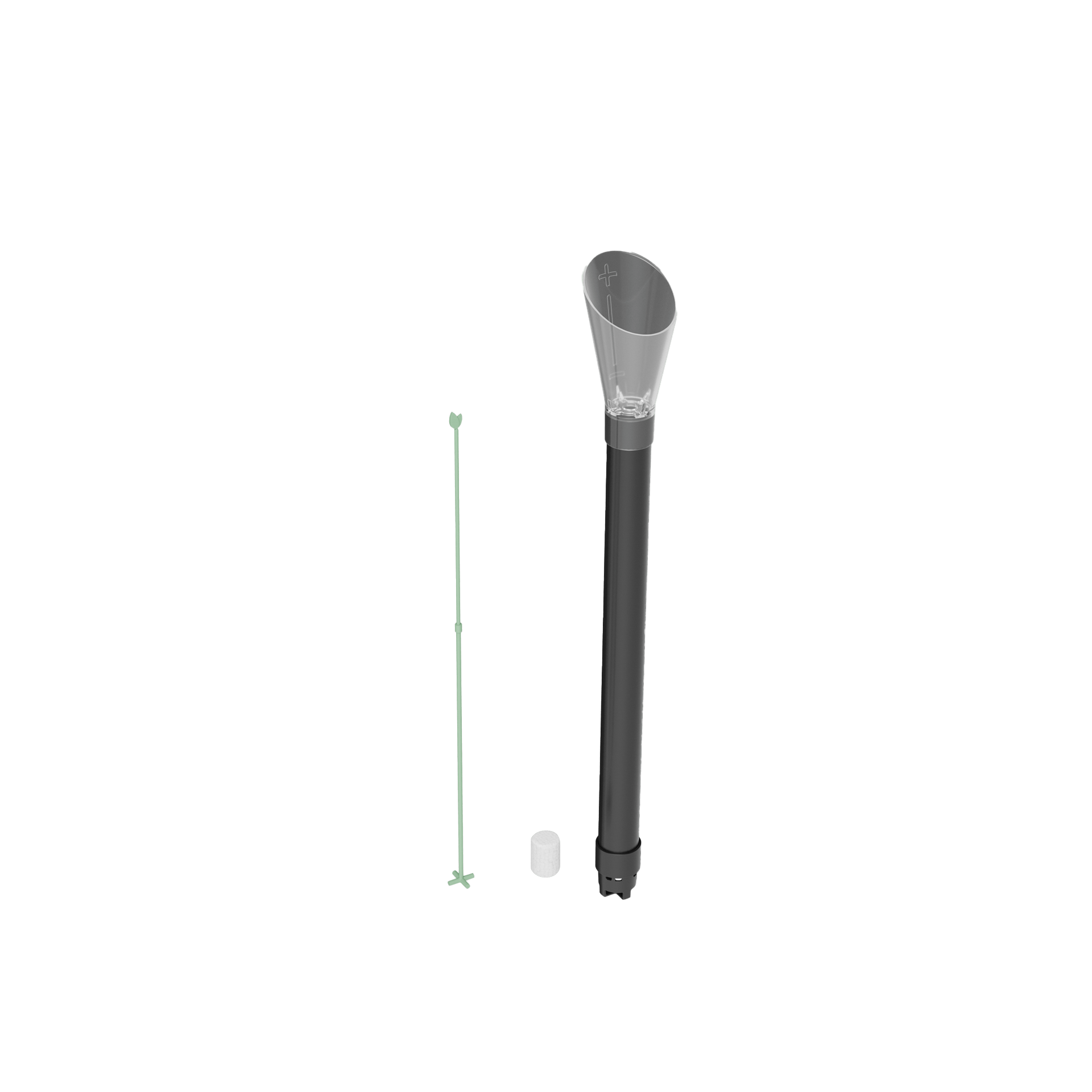 Over 38 Siyah Plastik Akıllı Saksı