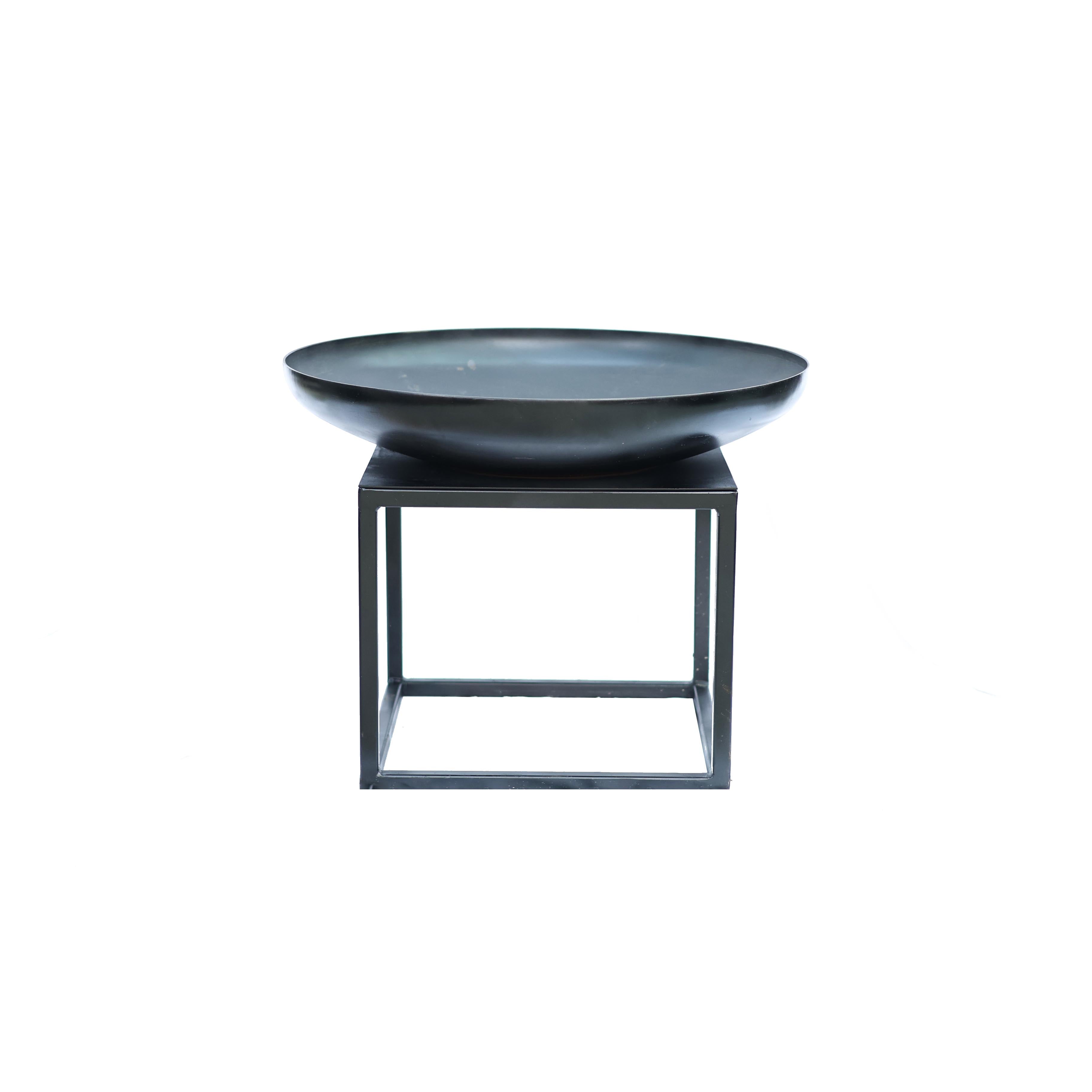 Pan 2 Bahçe Şöminesi Siyah