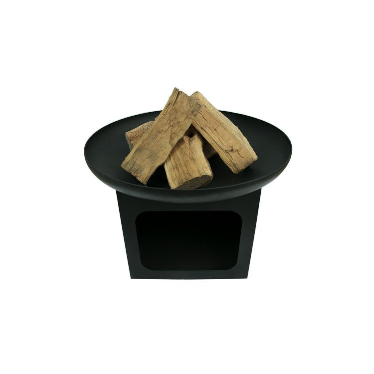 Pan 4 Bahçe Şöminesi Siyah