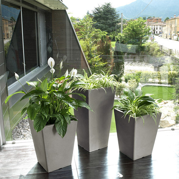 Pasubio Alto 70 Plastik Saksı Antrasit