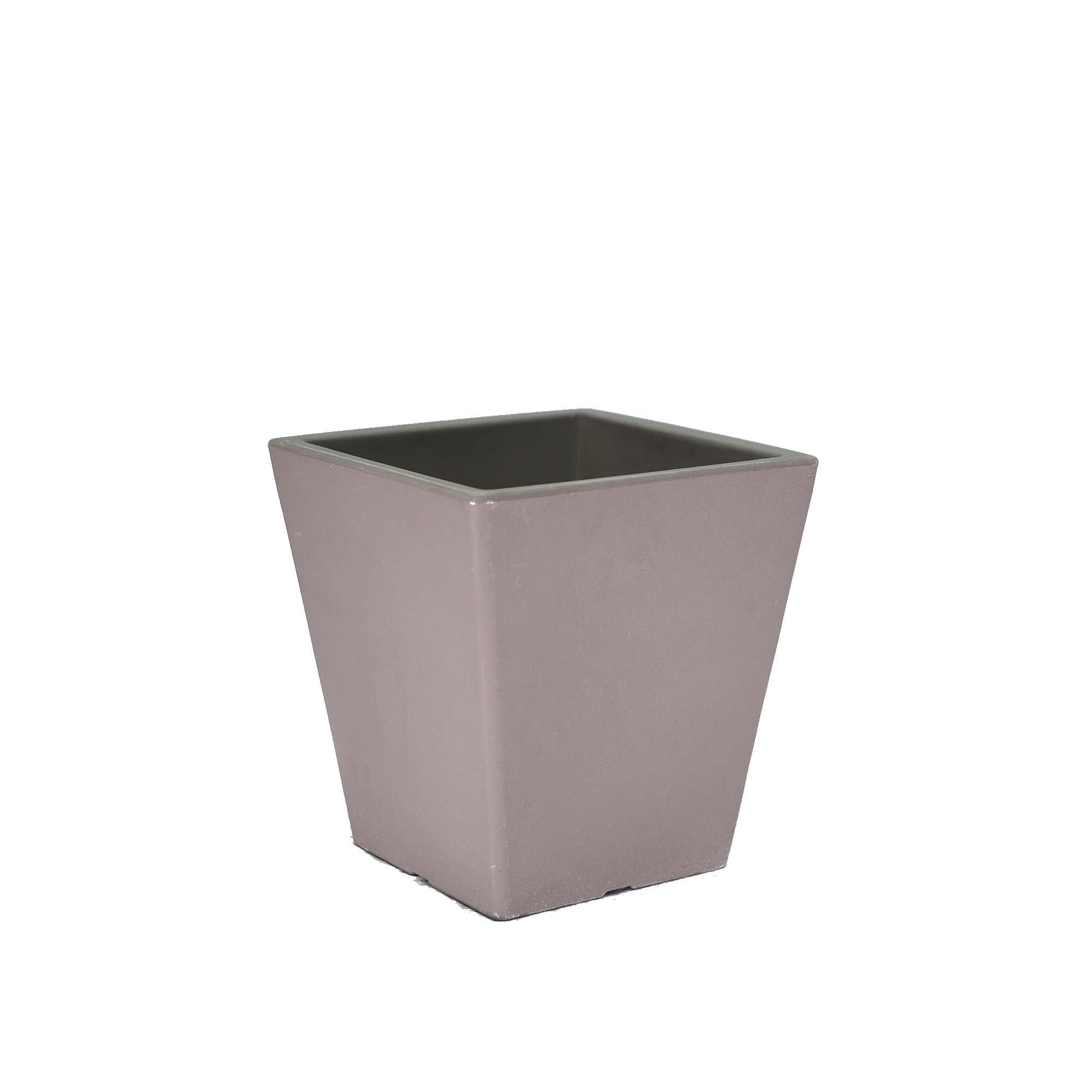 Pasubio Quadro 40 Plastik Saksı Kapuçino