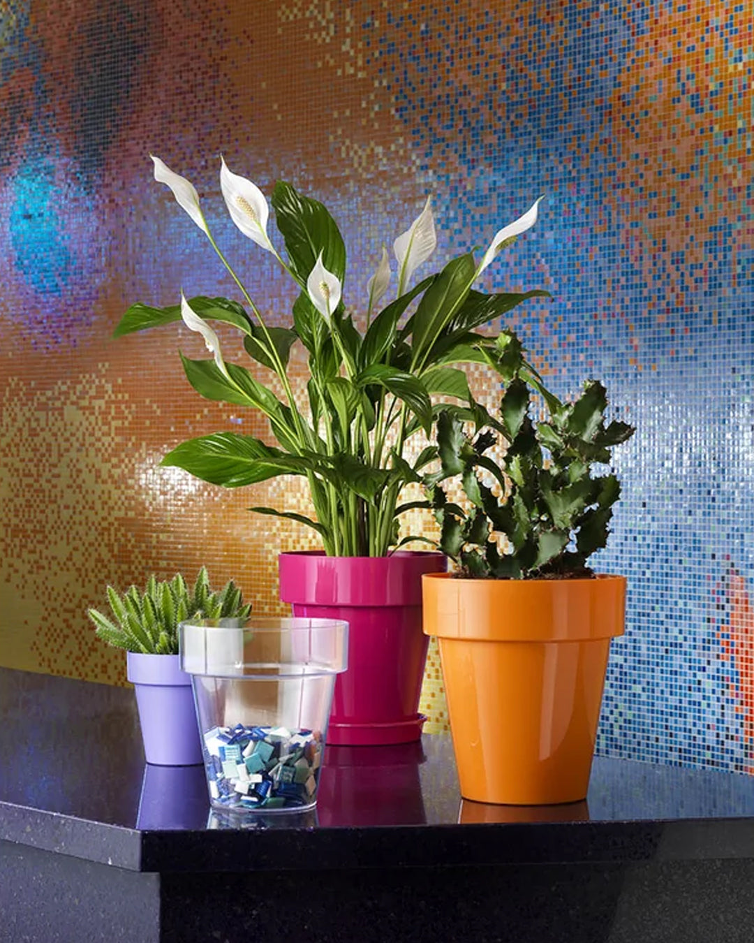 Porto 14 Plastik Saksı Yeşil