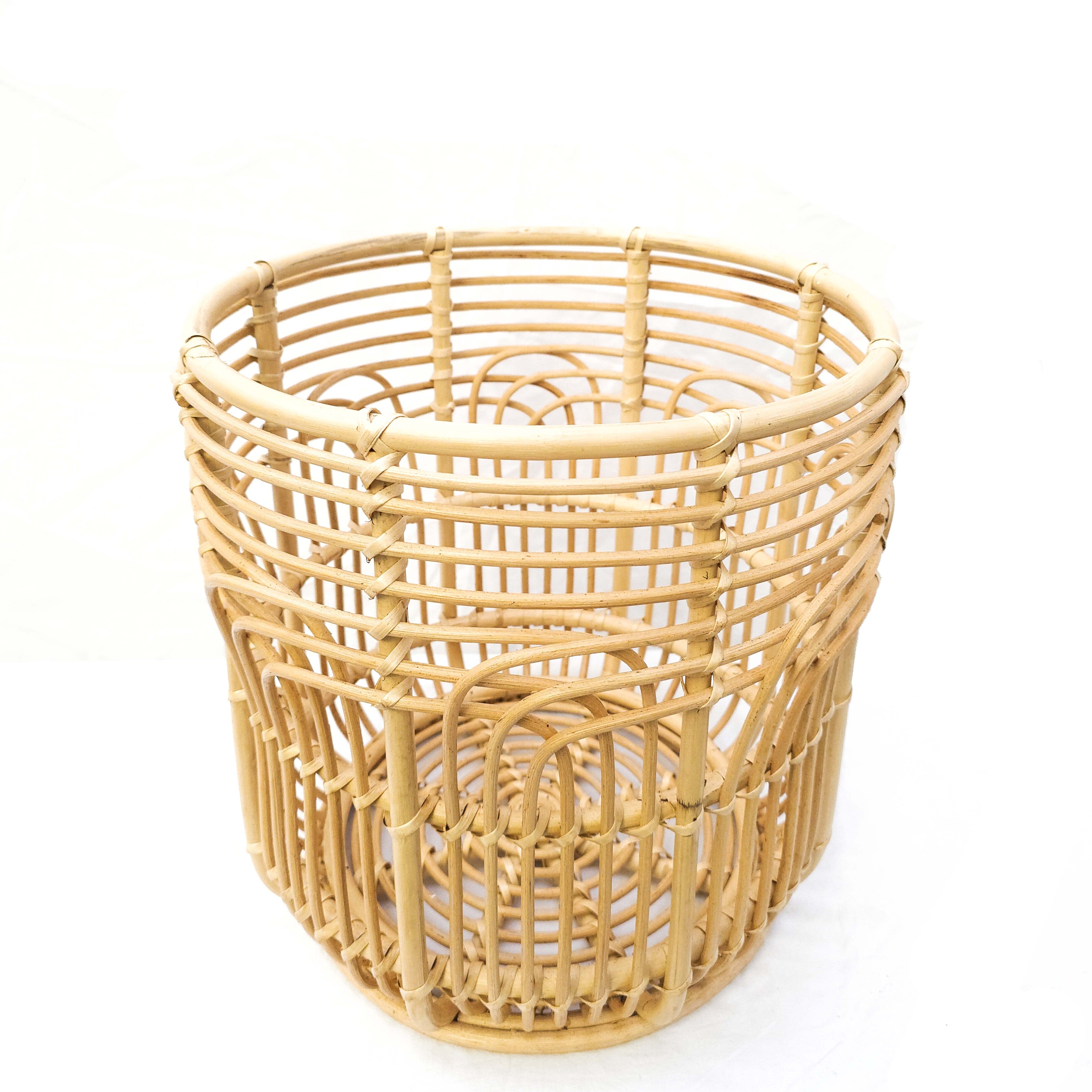 Rattan Sepet Büyük Kahverengi