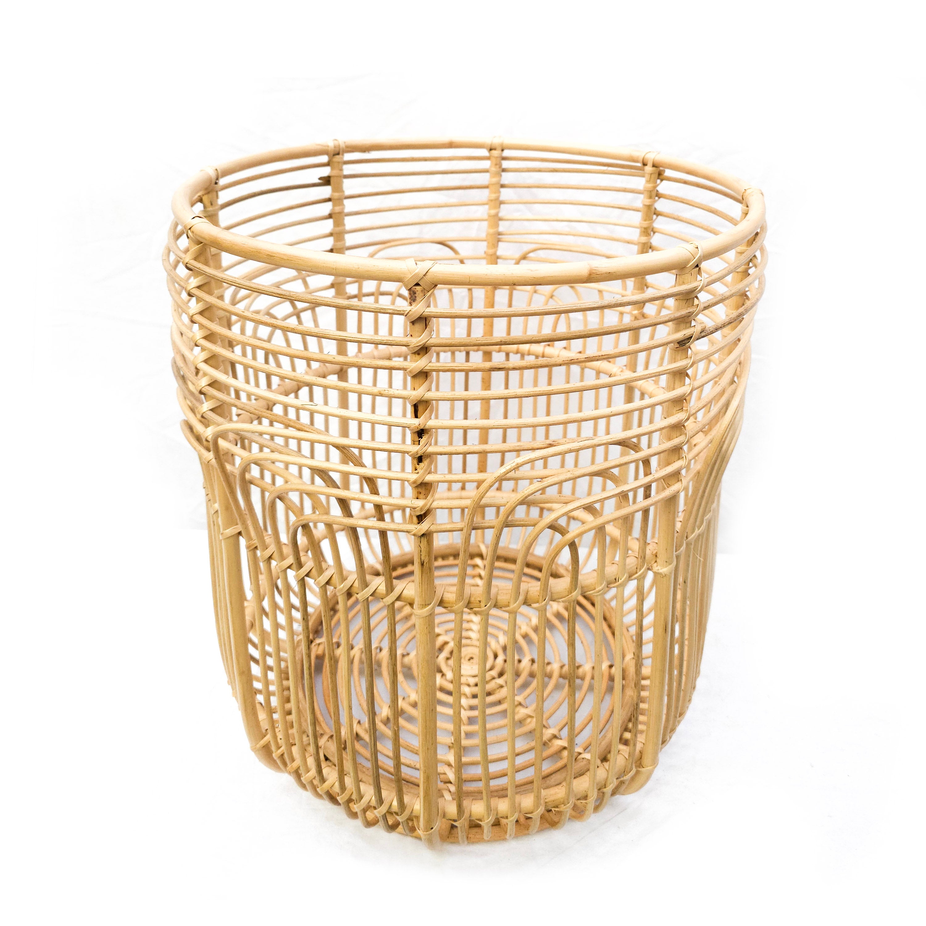 Rattan Sepet Büyük Kahverengi