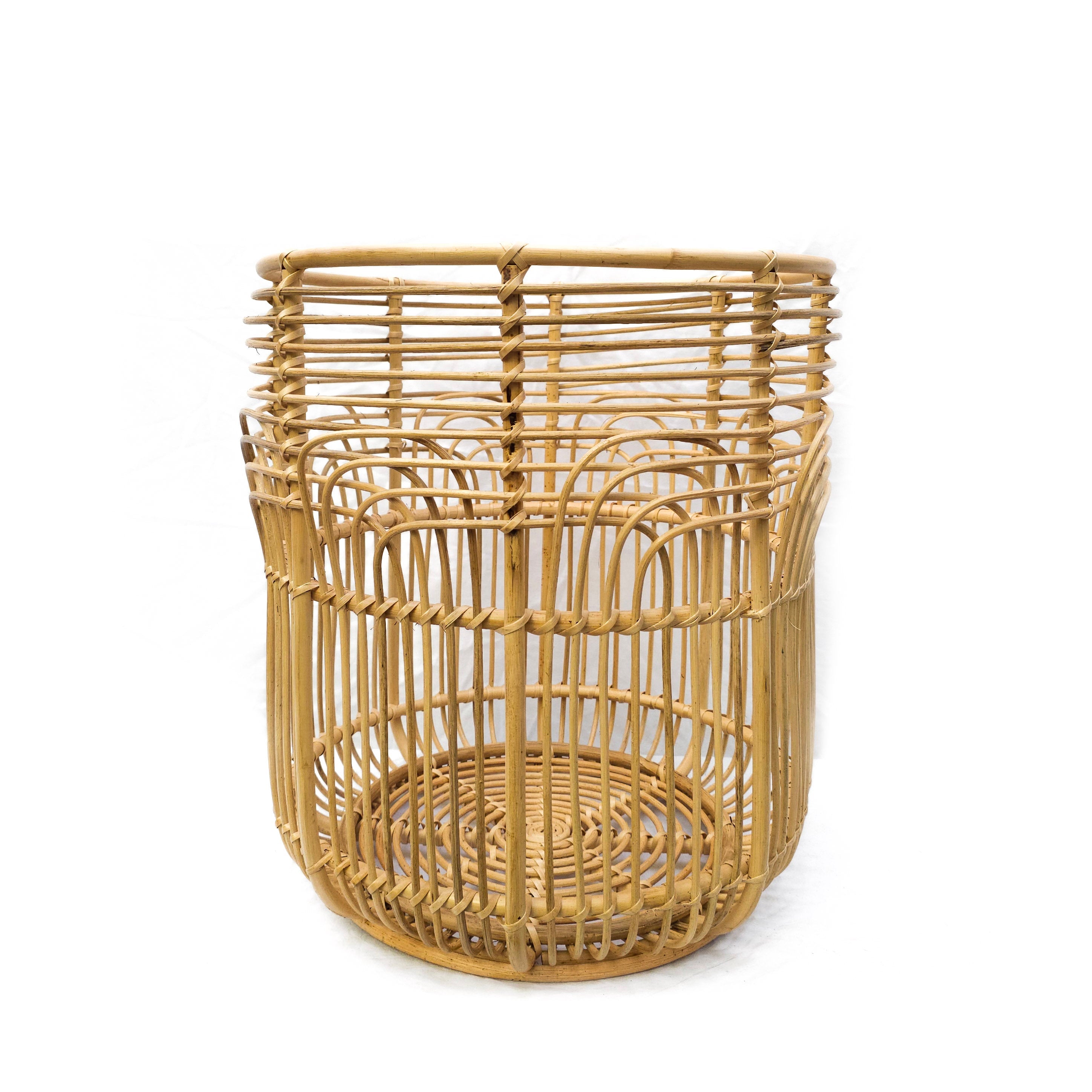 Rattan Sepet Küçük Kahverengi